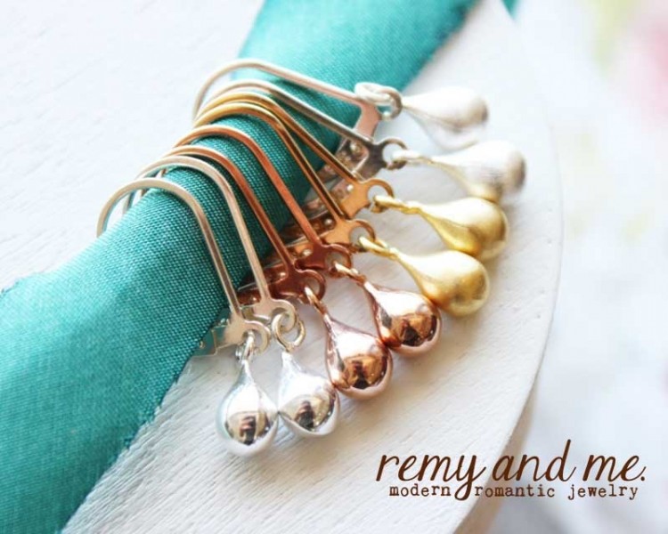 Why I Love Leverback Earrings ‹ Remy and Me. Leverback Earrings Jewelry